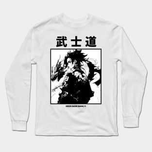 Japanese Samurai Warrior Anime Streetwear #2 Long Sleeve T-Shirt